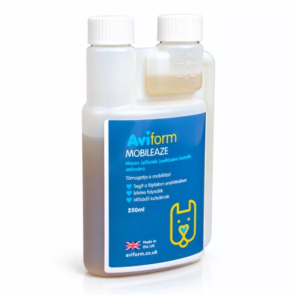 Mobileaze Mobility Aid ízületi mobilitást támogató oldat kutyáknak 250 ml Mobileaze Mobility Aid ízületi mobilitást támogató oldat kutyáknak 250 ml