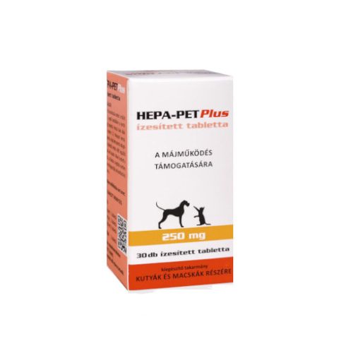 Hepa-Pet Plus 250mg májregeneráló tabletta 30db