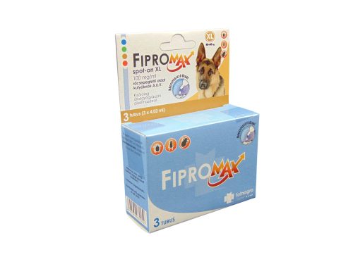 Fipromax Spot-On kutyáknak XL 40kg felett 3db