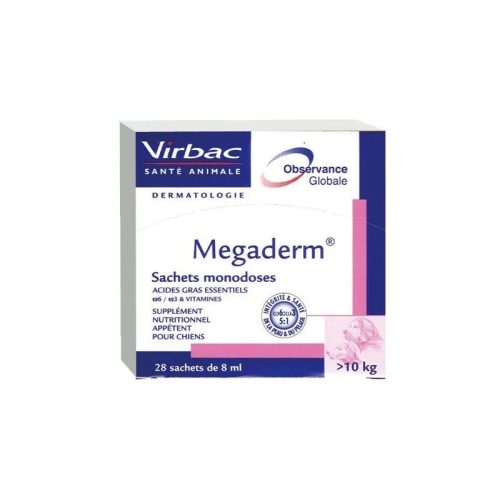 Virbac Megaderm oldat 8ml x 28db