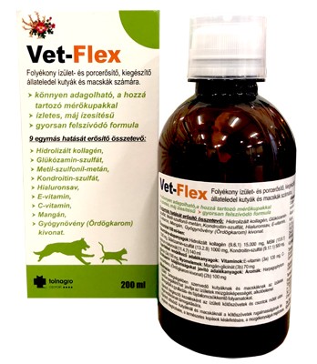 Vet-Flex Ízületvédő és porcerősítő folyadék 500ml