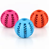 Flamingo fogtisztító gumilabda 5 cm – vegyes színekben