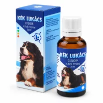   Kék Lukács ásványi anyag- és nyomelempótló cseppek kutyáknak 30 ml