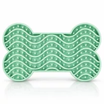   Flamingo Yummee Licking Mat csont alakú nyalogató alátét S 15 × 8,6 cm