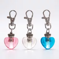   Flamingo Pamela Blinki Heart villogó LED nyakörvlámpa 25 mm – többféle színben