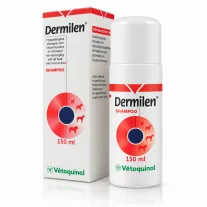   Dermilen hipoallergén ápoló sampon kutyáknak, macskáknak és lovaknak 150 ml