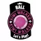 Kiwi Walker Let's Play! TPR labda 7cm pink