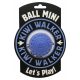 Kiwi Walker Let's Play! TPR labda 5cm kék