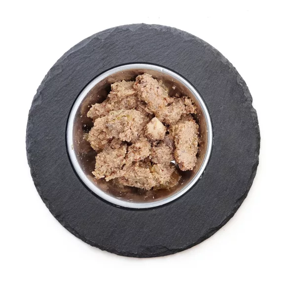 SANADOG párolt konzerv menü kacsa, cékla, szezámmag 400g