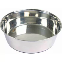 Rozsdamentes acéltál gumi talppal 0,5l/14cm