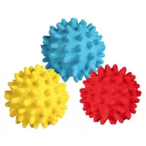 Sípoló tüskés latex labda 6cm