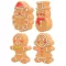 Trixie Latex mézeskalács figurák 11cm - 1db