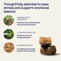   Doganics Mood Calm & Relax nyugalmat és kiegyensúlyozott viselkedést támogató rágófalat 60 db