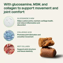   Doganics Active Hip & Joint ízület- és mozgástámogató puha rágófalat 60 db