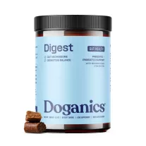   Doganics Digest Probiotic Gut probiotikus és prebiotikus emésztést támogató rágófalat 60 db
