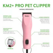 Wahl KM2 Pink professzionális kétsebességes nyírógép