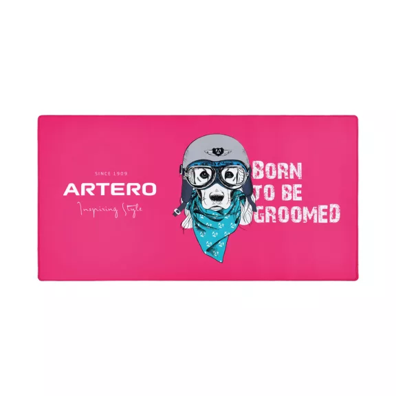 Artero Yoga csúszásgátló kutyakozmetikai asztallap-borítás – pink, 85 × 50 cm