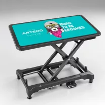   Artero Surf csúszásgátló kutyakozmetikai asztallap-borítás – türkiz, 115 × 60 cm
