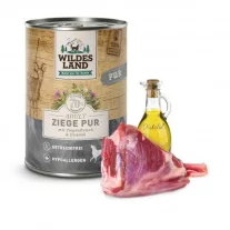 Wildes Land Kecske tökkel, áfonyáva 400g