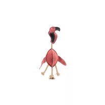   Bivalybőr Flamingo Természetes Kutyajáték kötéllel 44cm