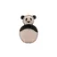 Bivalybőr Panda Természetes Kutyajáték 19cm