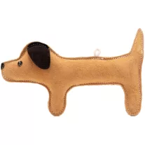 Bivalybőr Tacskó Természetes Kutyajáték 25cm