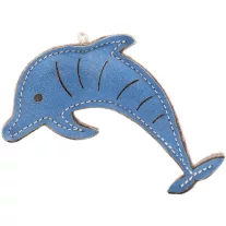 Bivalybőr Delfin Természetes Kutyajáték 17cm