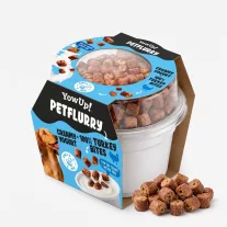   YowUp! PetFlurry laktózmentes joghurt pulykafalatokkal 130 g