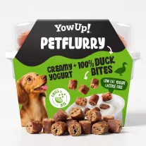   YowUp! PetFlurry laktózmentes joghurt kacsás falatokkal 130 g