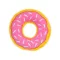 ZippyPaws Donutz - epres fánk 18cm