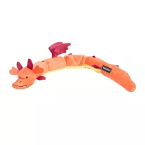 ZippyPaws Deluxe Dragonz narancssárga 6 sípolóval 75cm