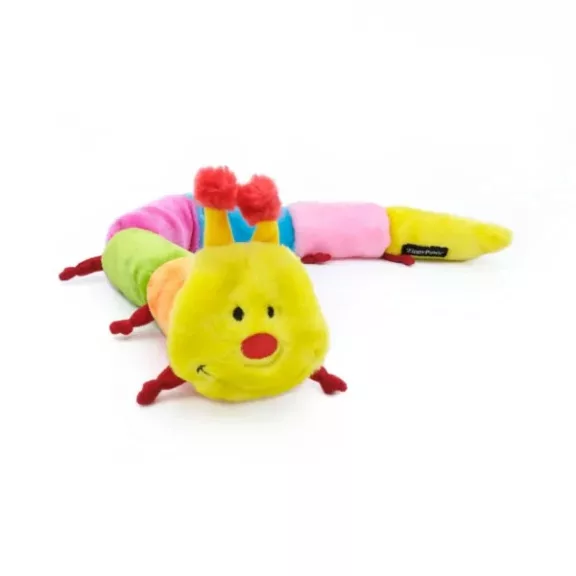 ZippyPaws karácsonyi hernyó 81cm - 6 sípolóval