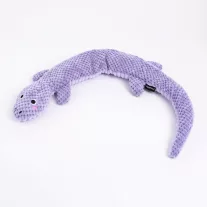   ZippyPaws Ropetilez lila gyík köteles zörgős kutyajáték 58 cm