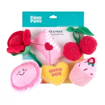 ZippyPaws Miniz Sweet Treats - 6 db-os plüss játékszett
