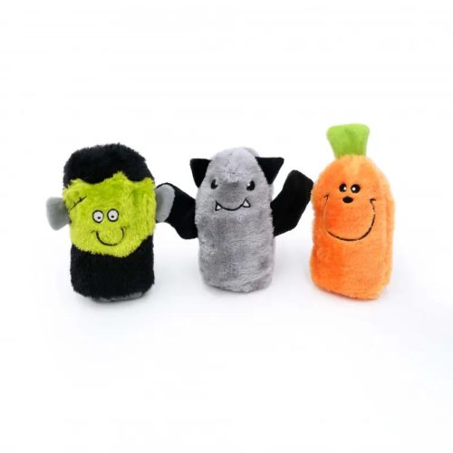 ZippyPaws Halloween Buddies Frankenstein, tök, denevér