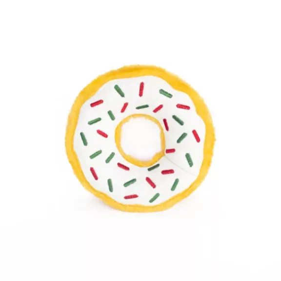 ZippyPaws Christmas Edition Donutz - cukormázas fánk 18cm