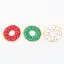 ZippyPaws Christmas Edition Donutz - mini fánkok 3db
