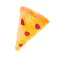 ZippyPaws NomNomz pizzaszelet 22cm