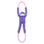 ZippyPaws RopeTugz lila majom 71cm