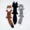 ZippyPaws Skinny Peltz Large No3 (menyét, borz, farkas) 46cm