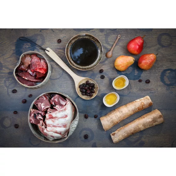 Paul&Paulina My Signature Párolt Menü No7 - Vad, Körte, Vörösáfonya 410g