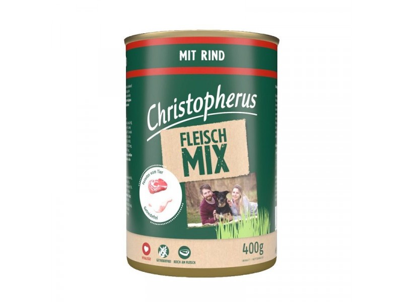 Christopherus Fleisch-MIX marhahúsos konzerv 400g