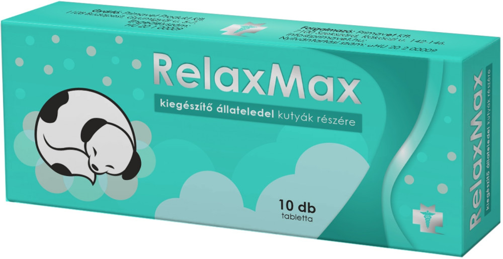 Relaxmax - nyugtató, stresszoldó 10db tabletta